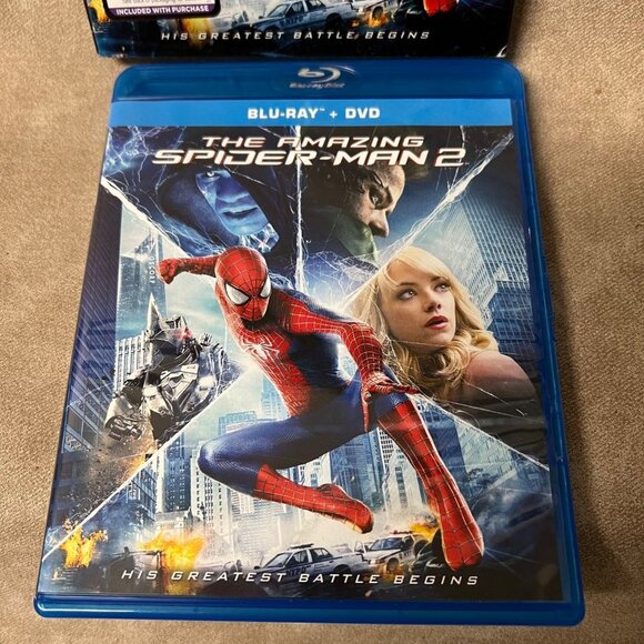 The Amazing Spider-Man 2 (Blu-ray, 2014) - Picture 2 of 5